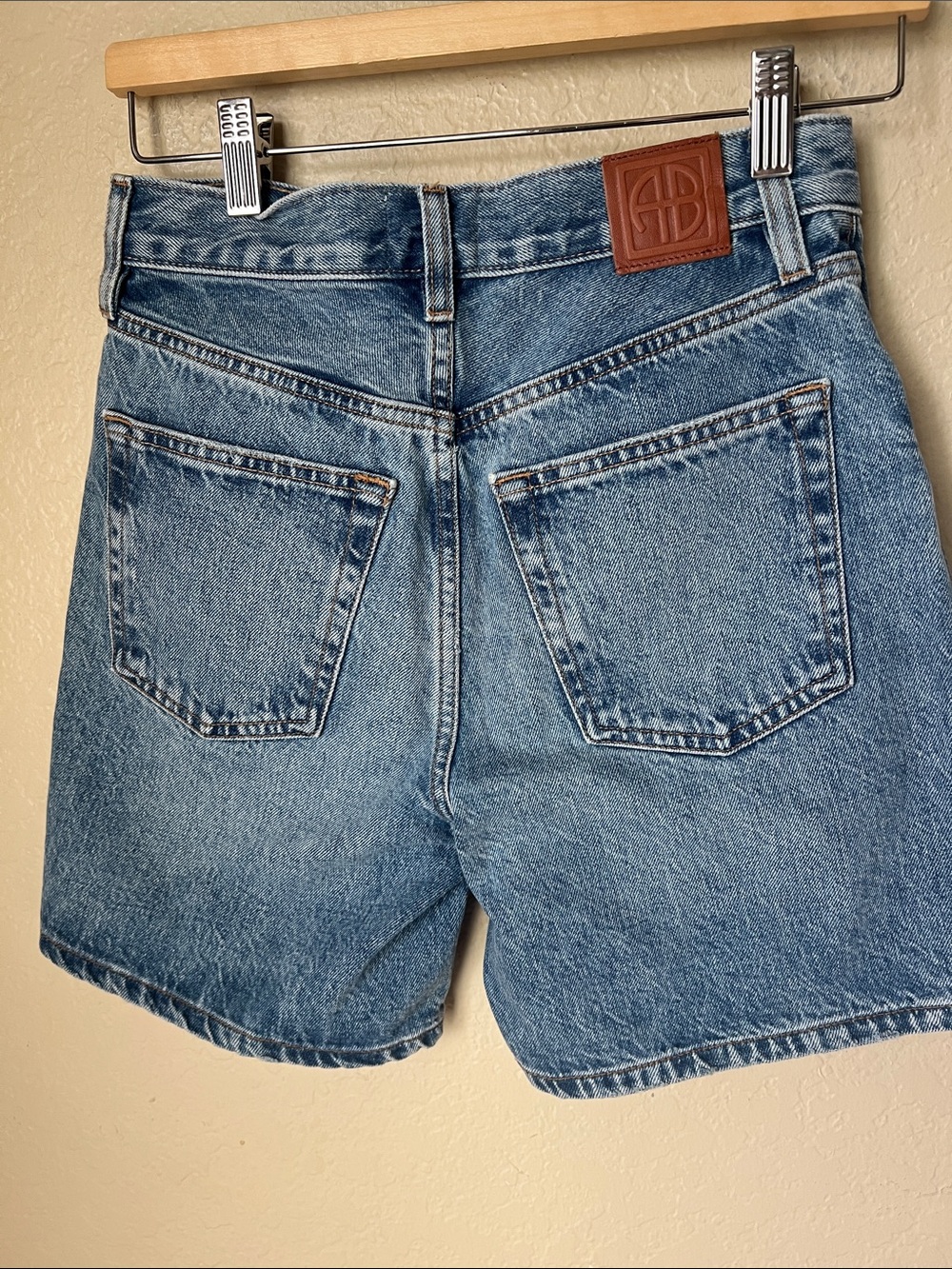Anine bing denim shorts - Picture 6 of 7